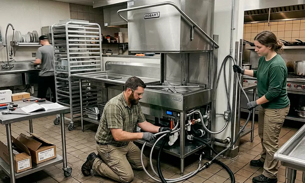 Commercial Dishwasher Installation in Meriden, CT