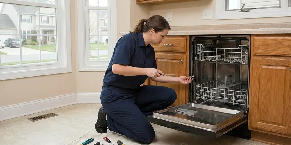 Dishwasher Latch Replacement in Meriden, CT